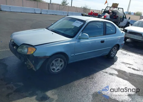 2004 Hyundai Accent Gl/Gt from USA, damaged, VIN KMHCG35C14U314148